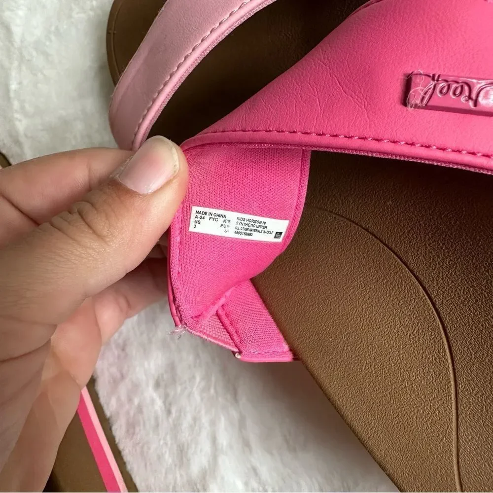 Reef Horizon Hi Sandal Pink Girl’s Size 3